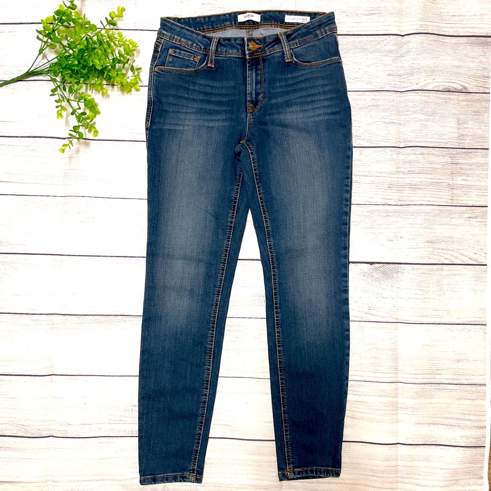 🔥 Kensie Jeans effortless ankle mid rise skinny stretchy size 4/27